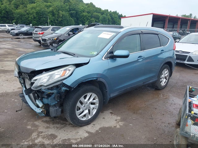 Honda Cr-v Ex-l 2016 2HKRM4H71GH654748 Image 2