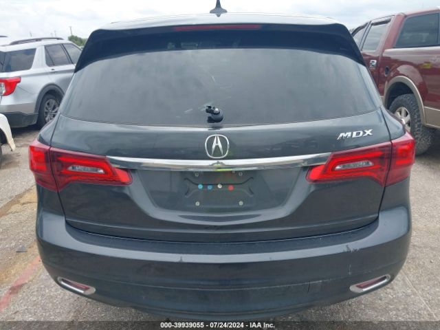 5FRYD3H44FB009552 Acura Mdx Technology Package