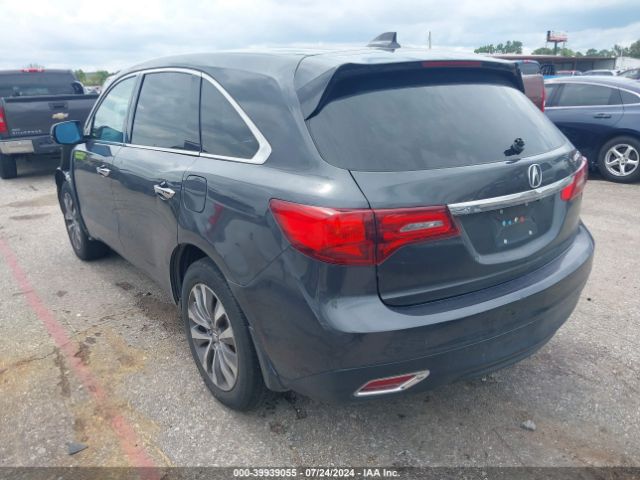 5FRYD3H44FB009552 Acura Mdx Technology Package
