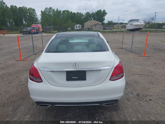 WDDWF4KB1JR399468 Mercedes-Benz C 300 4matic