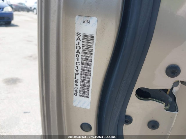 2000 JAGUAR S-TYPE SAJDA01C1YFL64526 Photo 8