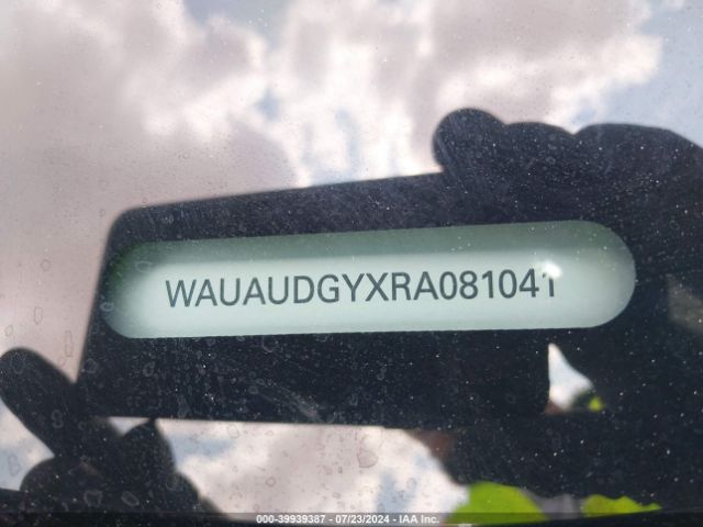 WAUAUDGYXRA081041 Audi A3 Premium 40 Tfsi Front-wheel Drive S Tronic