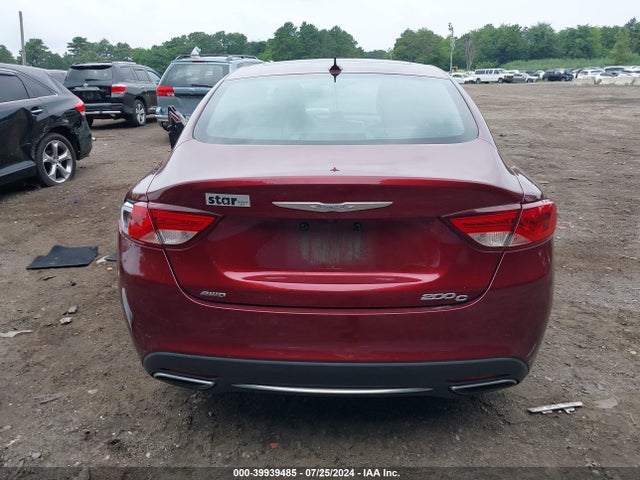 Chrysler 200 C 2015 1C3CCCEGXFN736536 Image 16