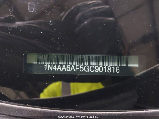 1N4AA6AP5GC901816 Nissan Maxima 3.5 Sl