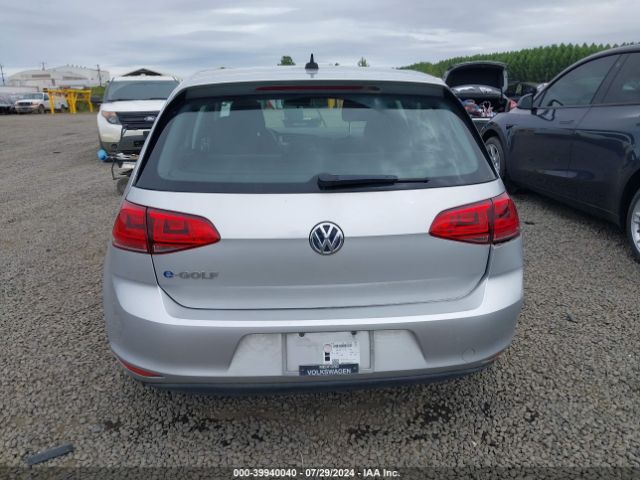 WVWKP7AUXGW907537 Volkswagen E-golf Se