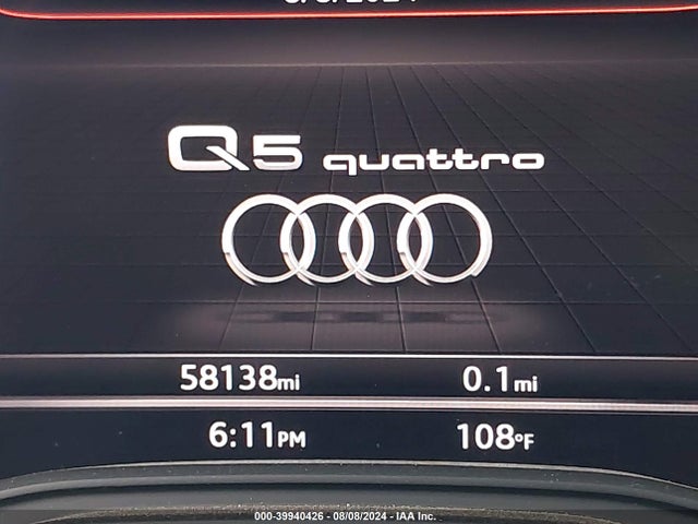 WA1BNAFY9J2180849 Audi Q5 2.0t Premium/2.0t Tech Premium
