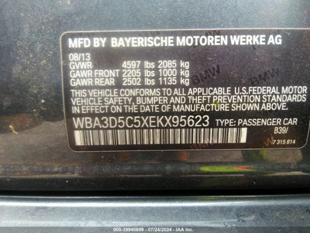 WBA3D5C5XEKX95623 BMW 328d Xdrive