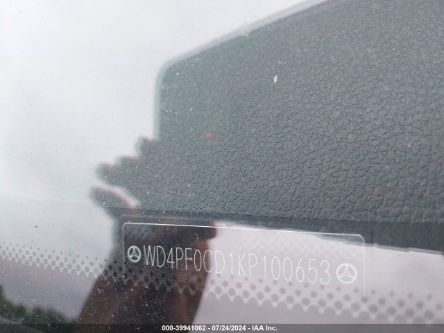 WD4PF0CD1KP100653 Mercedes-Benz Sprinter 2500 High Roof V6/standard Roof V6