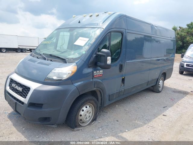 3C6URVJG2KE544730 RAM Promaster 3500 Cargo Van High Roof 159 Wb Ext