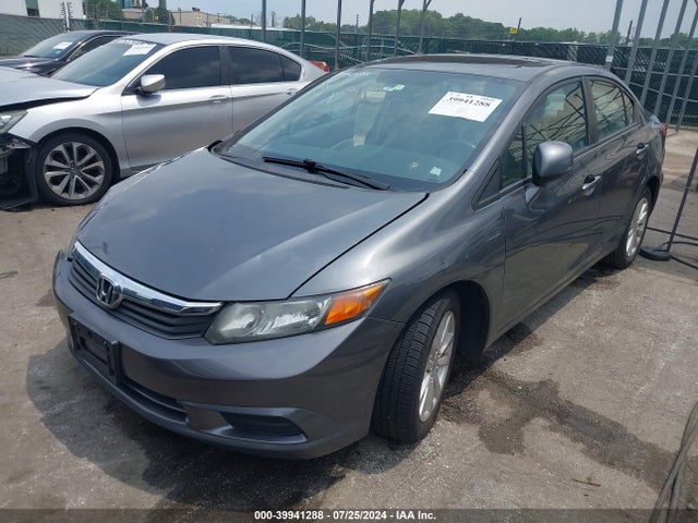 Продажа на аукционе авто 2012 Honda Civic Ex, vin: 19XFB2F84CE100157, номер лота: 39941288