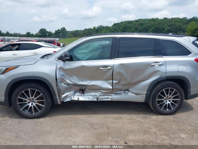 5TDKZRFH3HS511372 Toyota Highlander Se