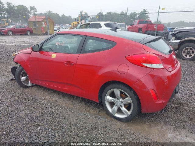 KMHTC6AD8EU216912 Hyundai Veloster Base W/black