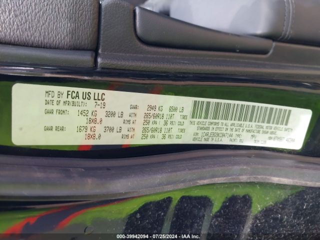 1C4RJEBG9KC847144 Jeep Grand Cherokee Limited 4x2