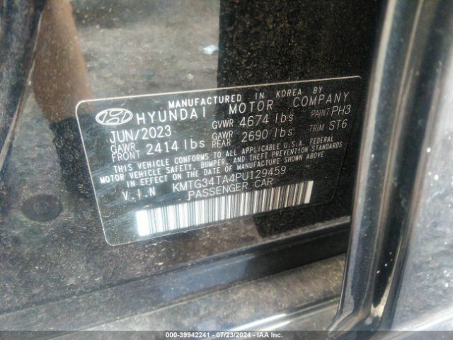 KMTG34TA4PU129459 Genesis G70 2.0t Rwd
