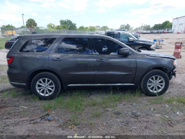 1C4RDHAG9KC701000 Dodge Durango Sxt Rwd