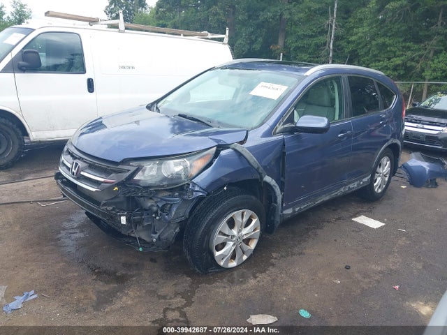 Honda Cr-v Ex-l 2014 2HKRM4H74EH655910 Image 2