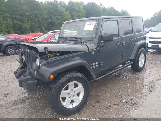 1C4BJWDG6JL860680 Jeep Wrangler Jk Unlimited Sport S 4x4