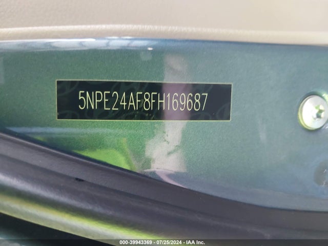 Hyundai SONATA SE 2015 5NPE24AF8FH169687 Image 9