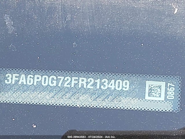 Ford FUSION S 2015 3FA6P0G72FR213409 Image 18