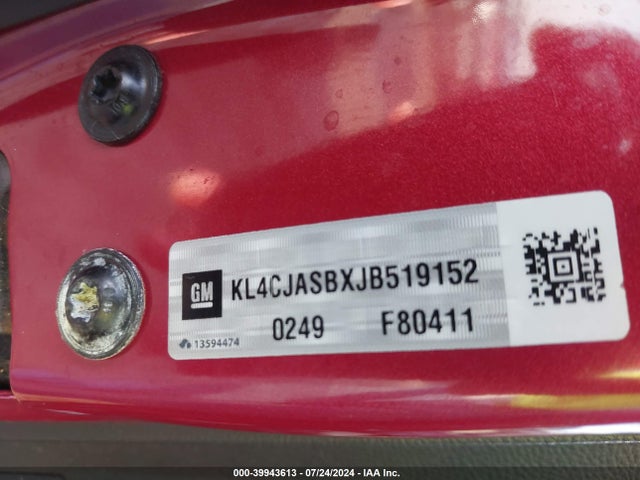 KL4CJASBXJB519152 Buick Encore Preferred