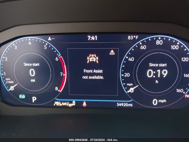 1V2EE2CA9MC216892 Volkswagen Atlas Cross Sport 3.6l V6 Sel