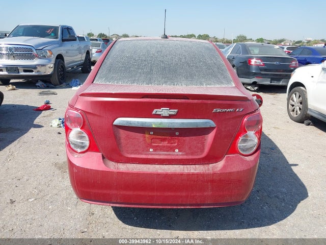 Chevrolet Sonic Lt Auto 2016 1G1JC5SH3G4183840 Image 16