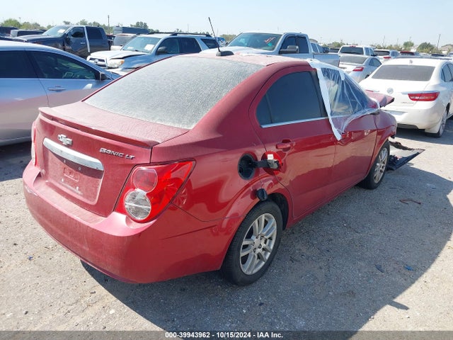 Chevrolet Sonic Lt Auto 2016 1G1JC5SH3G4183840 Image 4