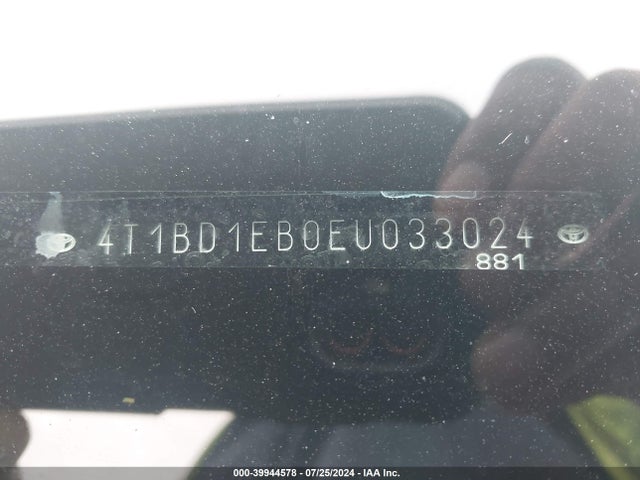Toyota AVALON HYBRID 2014 4T1BD1EB0EU033024 Image 9