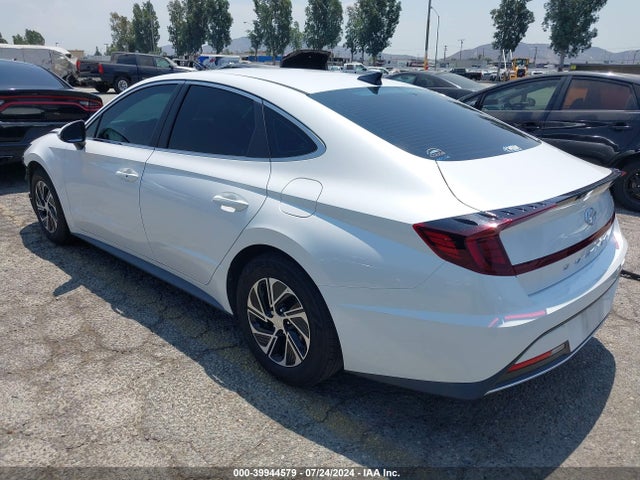 Hyundai Sonata Blue 2021 KMHL24JJ7MA033434 Image 3