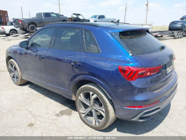 WA1EECF35P1033374 Audi Q3 Premium Plus 45 Tfsi S Line Quattro Tiptronic
