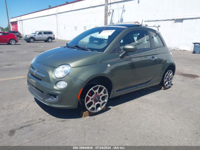 2013 FIAT 500 3C3CFFBR4DT652059 Photo 1