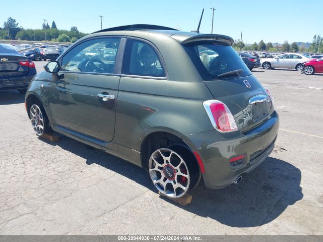 2013 FIAT 500 3C3CFFBR4DT652059 Photo 2