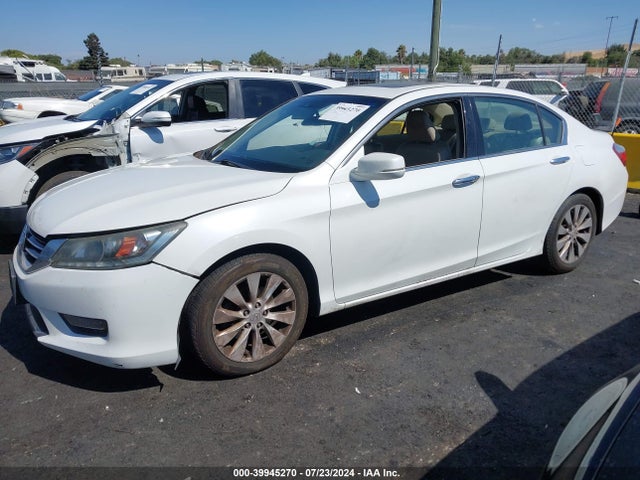 Honda Accord Ex-l V-6 2014 1HGCR3F85EA008101 Image 2