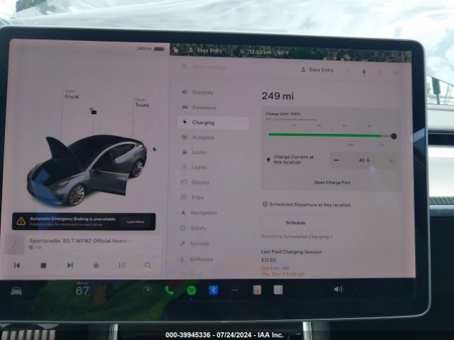 5YJ3E1EB2JF185959 Tesla Model 3 Long Range/performance