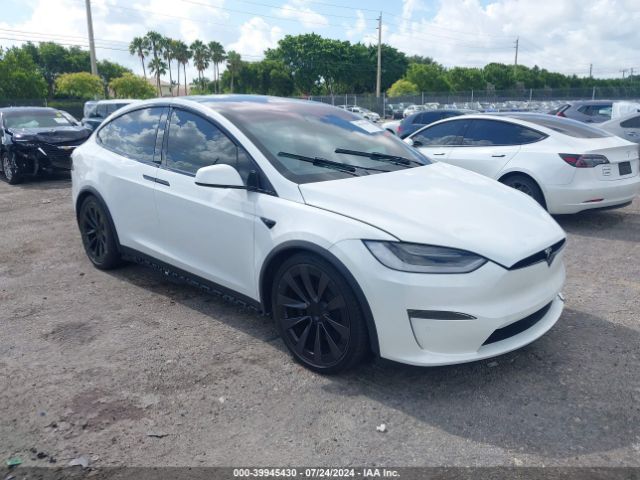 2022 TESLA MODEL X 7SAXCBE54NF355903