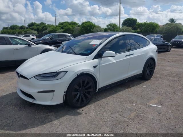 2022 TESLA MODEL X 7SAXCBE54NF355903 Photo 1