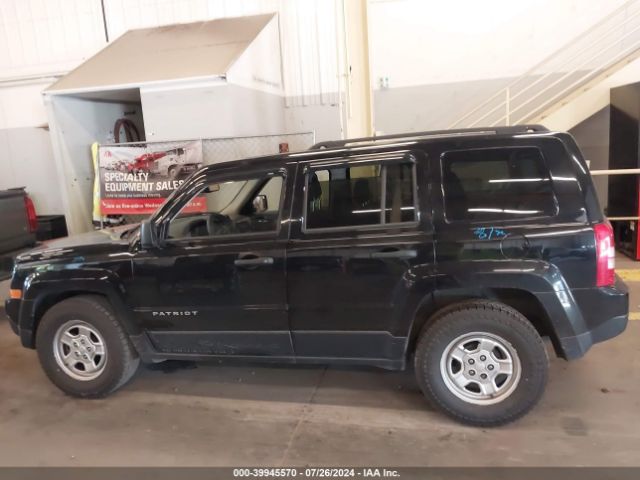 1C4NJPBB7HD161752 Jeep Patriot Sport Fwd