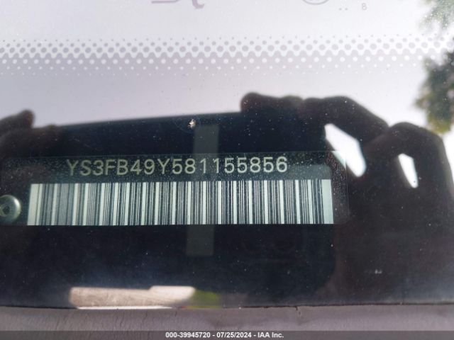 2008 SAAB 9-3 YS3FB49Y581155856 Photo 8