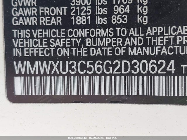 2016 MINI HARDTOP WMWXU3C56G2D30624 Photo 8