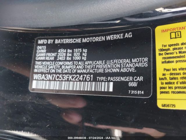 WBA3N7C53FK224761 BMW 428i