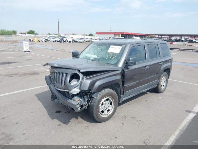 1C4NJPBB2HD153316 Jeep Patriot Sport Fwd