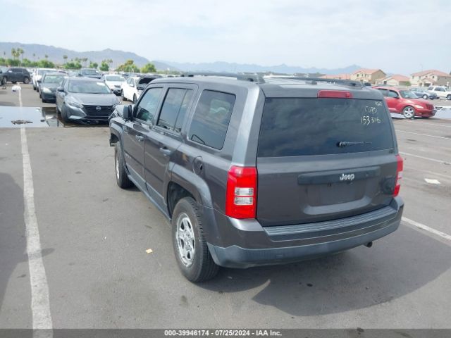 1C4NJPBB2HD153316 Jeep Patriot Sport Fwd