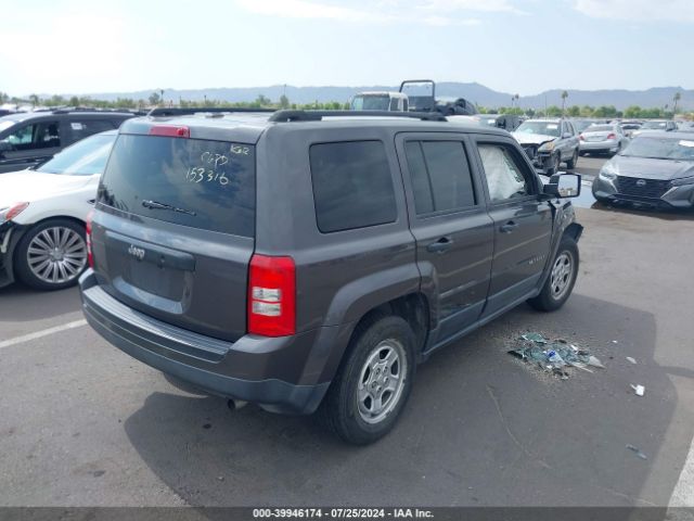 1C4NJPBB2HD153316 Jeep Patriot Sport Fwd