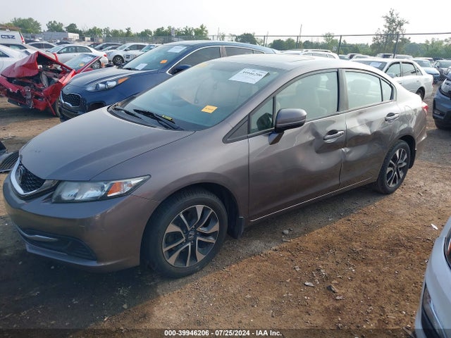 Honda CIVIC EX 2015 19XFB2F88FE022308 Image 2