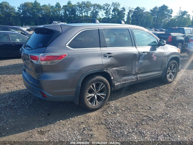 Toyota Highlander Xle V6 2016 5TDJKRFH7GS250729 Image 4