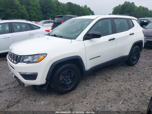 3C4NJCAB7JT344370 Jeep Compass Sport Fwd