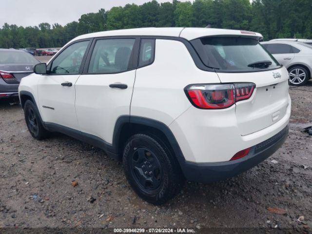 3C4NJCAB7JT344370 Jeep Compass Sport Fwd
