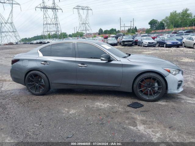JN1FV7ARXGM451492 Infiniti Q50 3.0t Red Sport 400