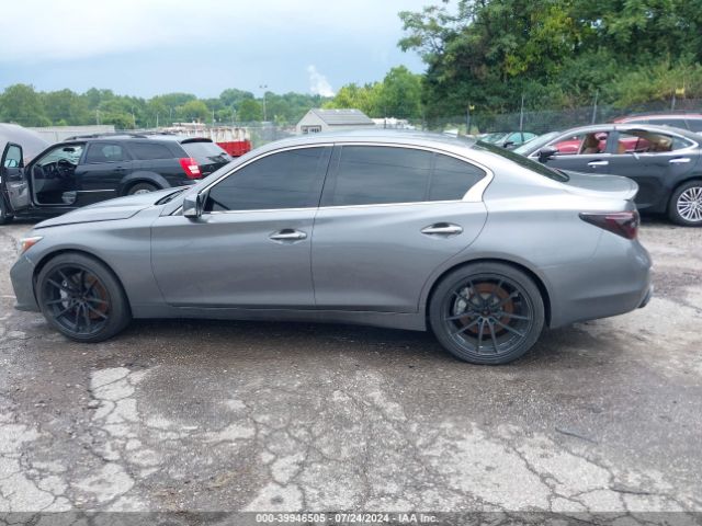 JN1FV7ARXGM451492 Infiniti Q50 3.0t Red Sport 400