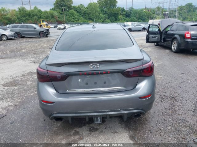 JN1FV7ARXGM451492 Infiniti Q50 3.0t Red Sport 400